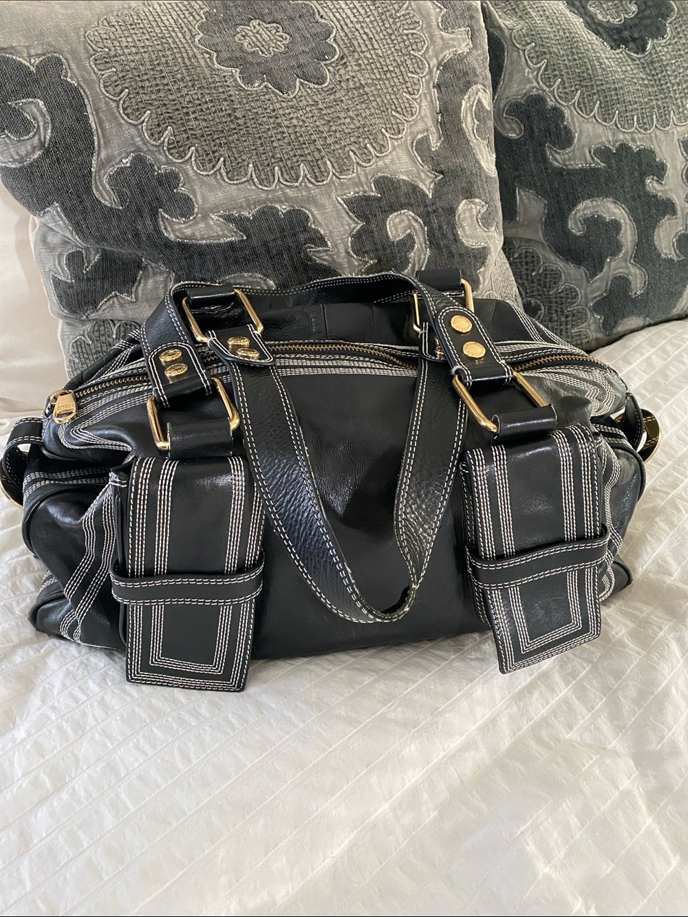 Badgley Mischka Leather Purse